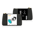 COQUETTE CHIC DESIRE - ANALPLUG METALLBLAU FARBE GRÖSSE L 4 X 9 CM