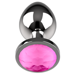 COQUETTE CHIC DESIRE - ANALPLUG METALL PINK FARBE GRÖSSE L 4 X 9 CM