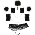 COQUETTE CHIC DESIRE - SPITZEN-ZUBEHÖR-BONDAGE-SET DELUXE