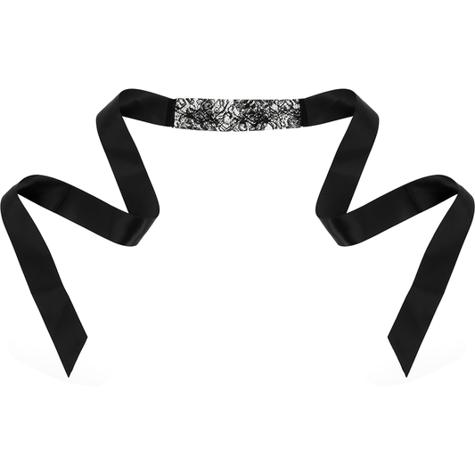 COQUETTE CHIC DESIRE - SCHWARZE SPITZENMASKE MIT BAND