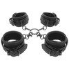 FETISH SUBMISSIVE - HAND- UND KNÖCHEL-HANDSCHELLEN-SET MIT NOPRENE-FUTTER