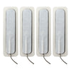 ELECTRASTIM - 4 X LANGE SELBSTKLEBENDE PADS 1.5 CM X 7.5 CM