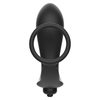 ADDICTED TOYS - VIBRATORISCHER ANALPLUG MIT PENISRING
